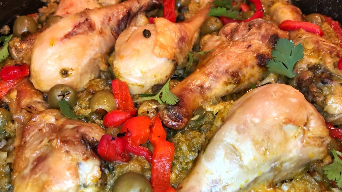 Extra Spicy, Extra Crispy Puerto Rican Chicken