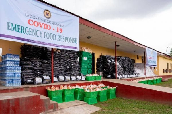 COVID-19: Lagos In Chaos Over Relief Materials From LASG. (VIDEO)