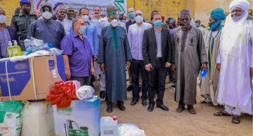 Lebanese Community Donates Food Items, Other Essentials Worth Over N100m In Kano